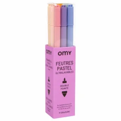 Discount Omy 9 Feutres Pastel | Violet