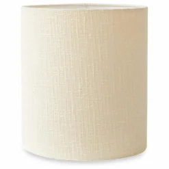 New HKliving Abat jour en tissu bouclé | Crème