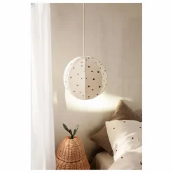 New Abat-jour brodé Pois | Enfant Luminaires|Lampes, Veilleuses Enfant