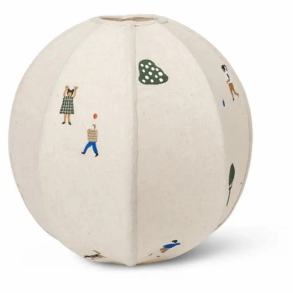 Online Ferm Living Kids Abat-jour brodé The Park Multicolore