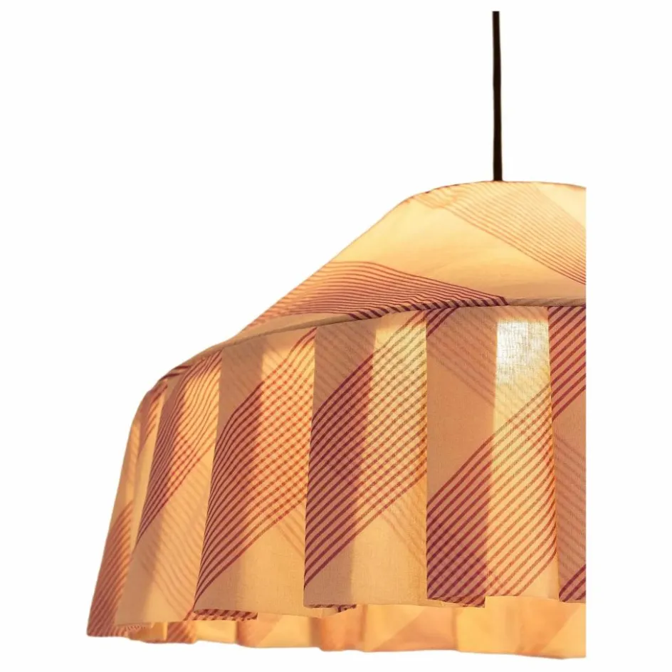 Enfant Nobodinoz Luminaires|Lampes, Veilleuses Enfant*Abat-jour Nicole Stripes | Lilas