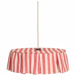 Outlet Abat-jour Vibes rayé en voile de coton bio | Enfant Luminaires|Lampes, Veilleuses Enfant