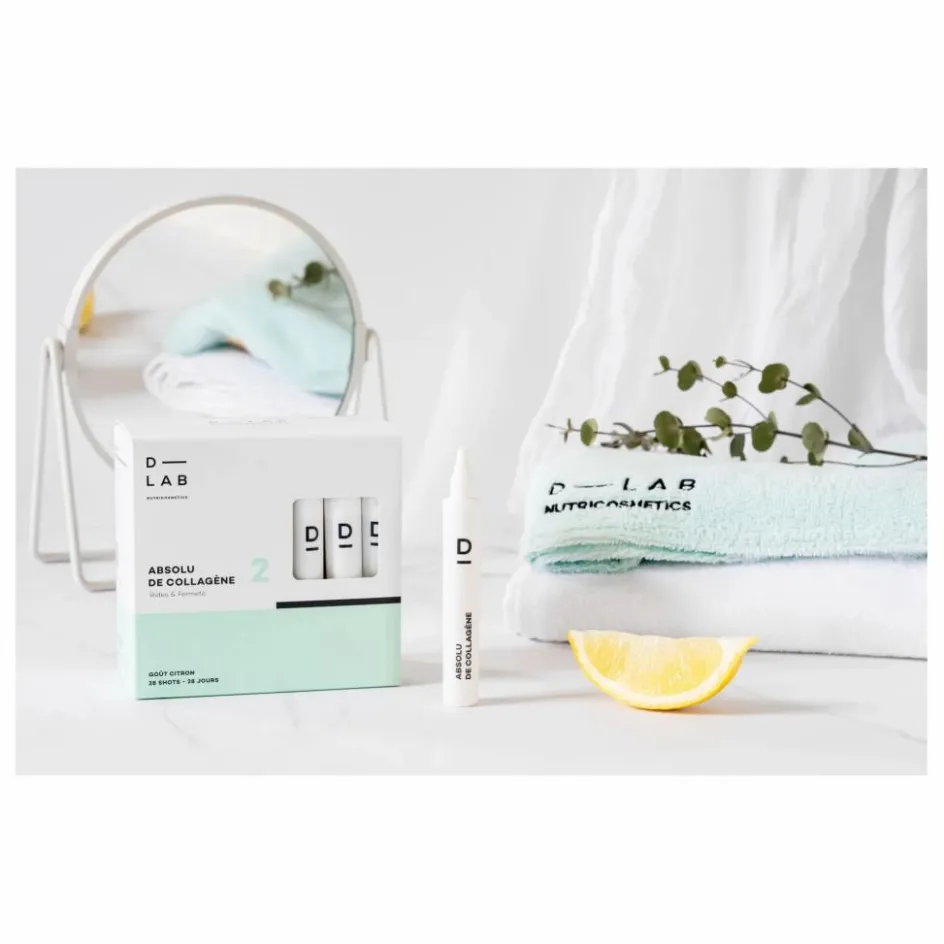 Homme D-LAB NUTRICOSMETICS Compléments Alimentaires|Soins, Wellness*Absolu de collagène - 28 shots