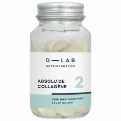 D-LAB NUTRICOSMETICS Absolu de Collagène Complément alimentaire - 1 mois| Compléments Alimentaires
