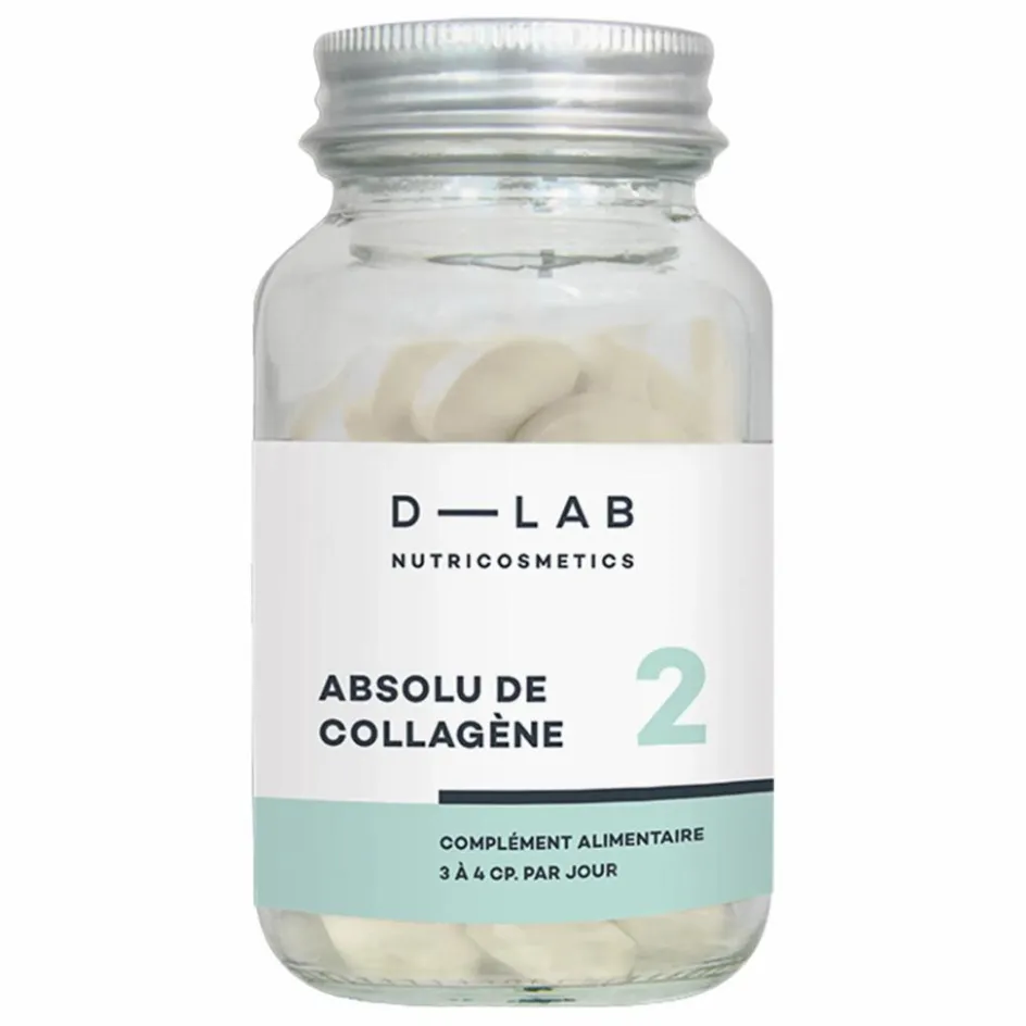 D-LAB NUTRICOSMETICS Absolu de Collagène Complément alimentaire - 1 mois| Compléments Alimentaires
