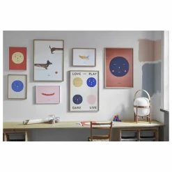 Mado Affiche 4 émotions 50x70 cm|Enfant Décoration Murale|Déco Murale Enfant