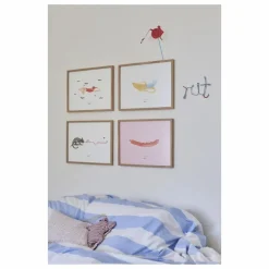 Best Mado Affiche Charlie the Chameleon 40x30 cm Multicolore