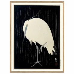 Online Affiche Crane on Black Déco Murale, Papier Peint