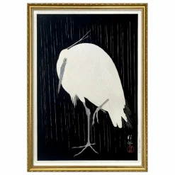 Online Affiche Crane on Black Déco Murale, Papier Peint