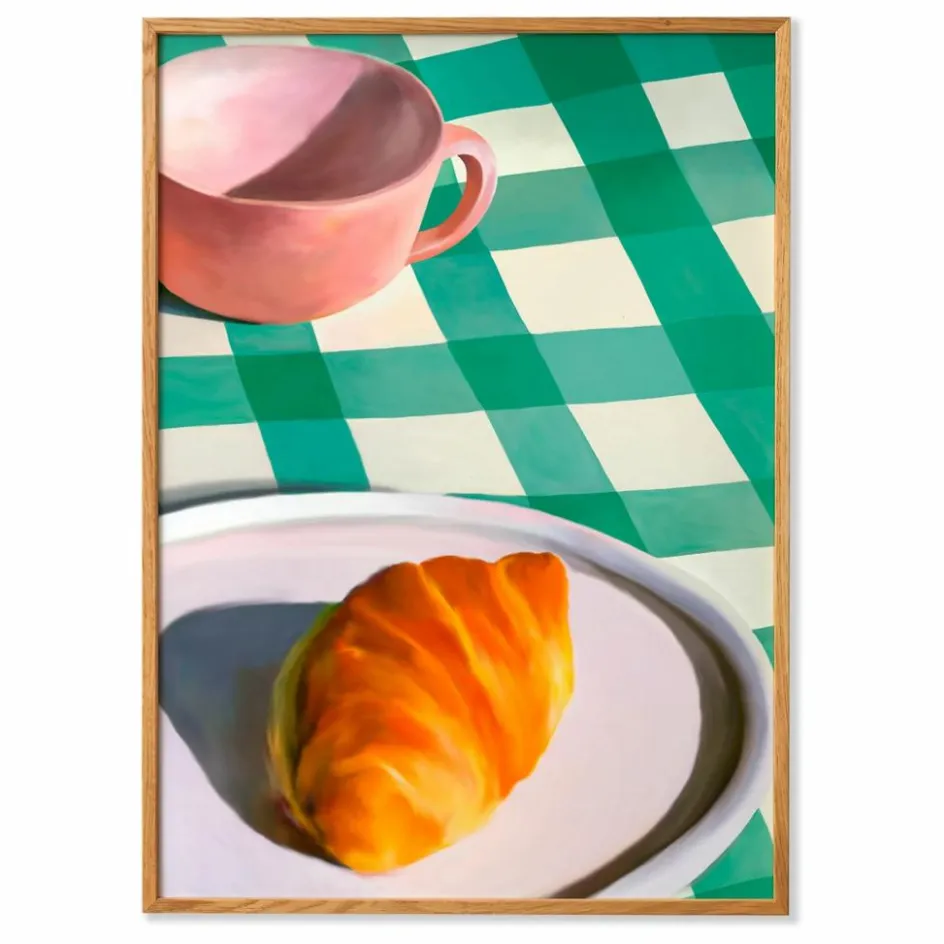 Online Paper Collective Affiche French Sunday par Misfitting Things Vert