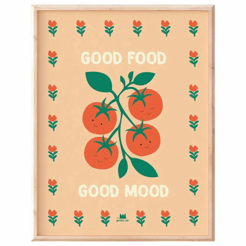 Enfant Ma petite vie Décoration Murale|Déco Murale Enfant*Affiche Good Mood