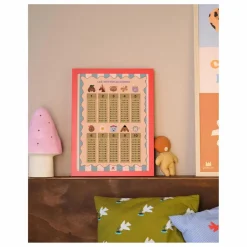 Ma petite vie Affiche les Multiplications ||Enfant Décoration Murale|Déco Murale Enfant