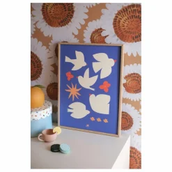 Ma petite vie Affiche Les Oiseaux|Enfant Décoration Murale|Déco Murale Enfant