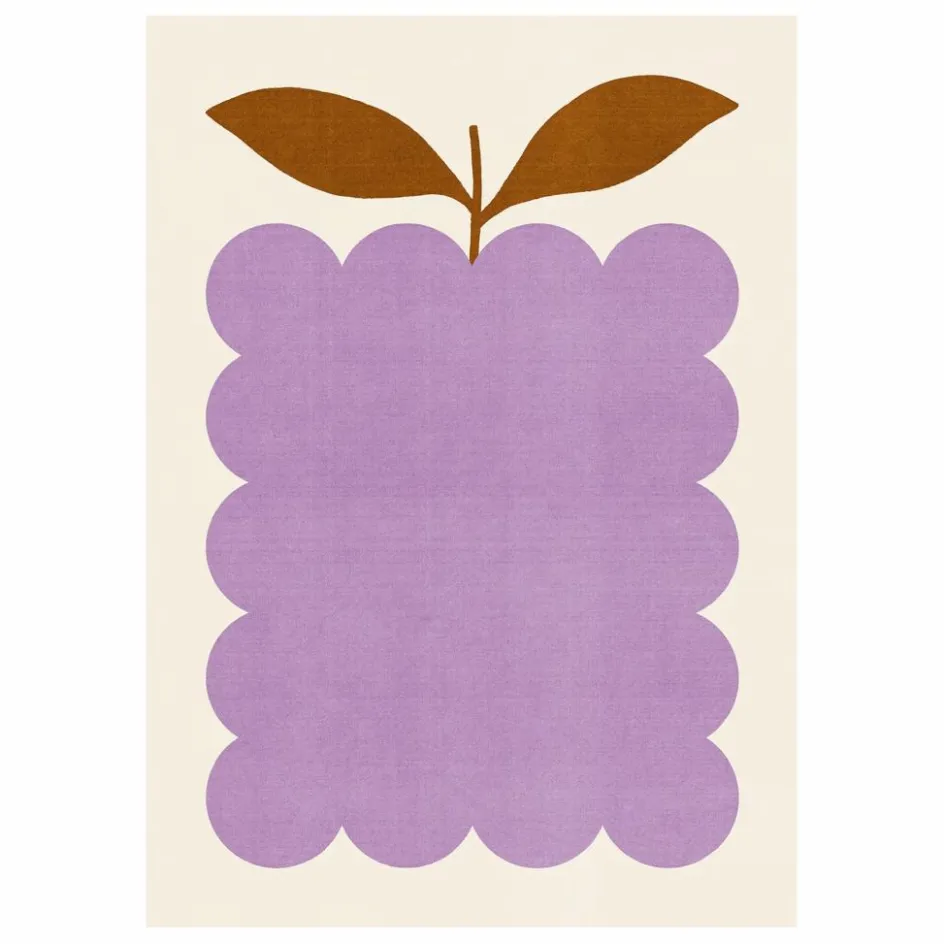 Paper Collective Déco Murale, Papier Peint*Affiche Lilac Berry par Juliette Van Rhyn