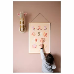 Hot Affiche pédagogique Chiffres Enfant Décoration Murale|Déco Murale Enfant