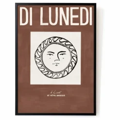 Hôtel Magique Affiche Tabacchi Firenze, Di Lunedi|Enfant Décoration Murale|Déco Murale Enfant