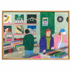 Paper Collective Déco Murale, Papier Peint*Affiche Vinyl Shop par Line Hachem