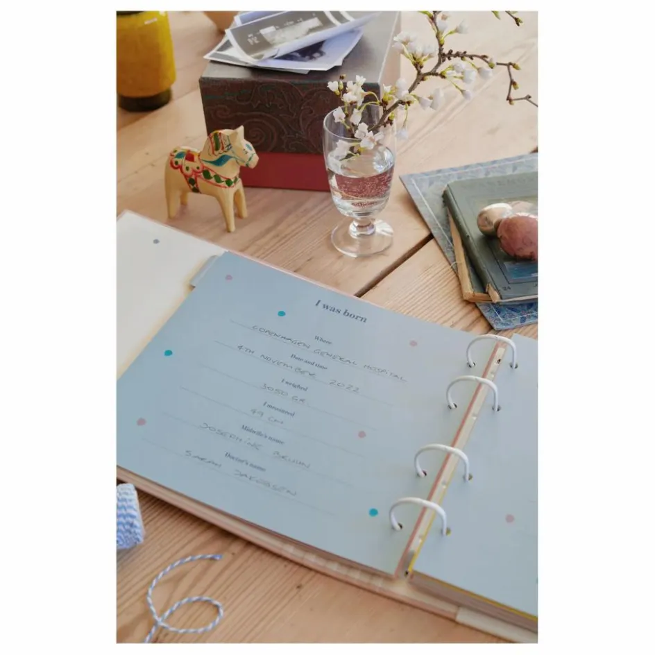 New Specialday Album de naissance My First Years - EN | Crème