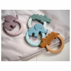 Done by deer Hochets Et Anneaux De Dentition|Puériculture*Anneau de dentition Deer - Set de 2 |