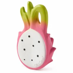 Oli & Carol Anneau de dentition Fuscia le fruit du dragon| Hochets Et Anneaux De Dentition|Puériculture