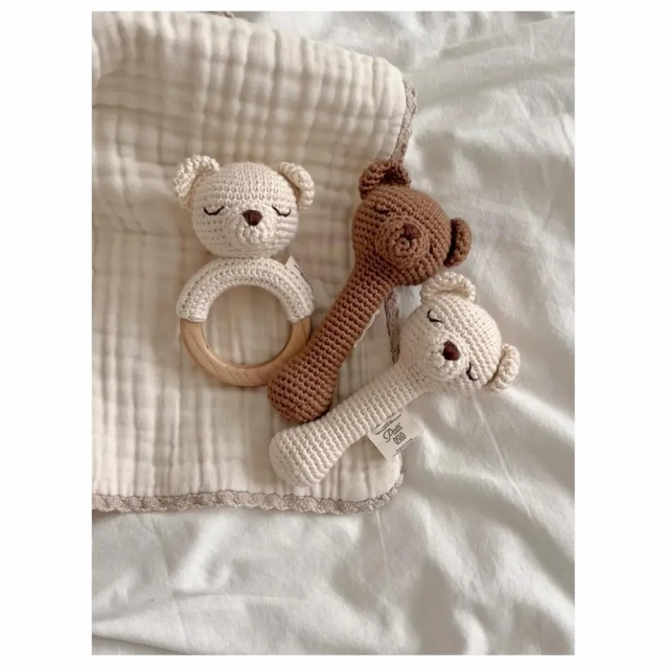 Discount Patti Oslo Anneau de dentition Ours Polaire | Blanc
