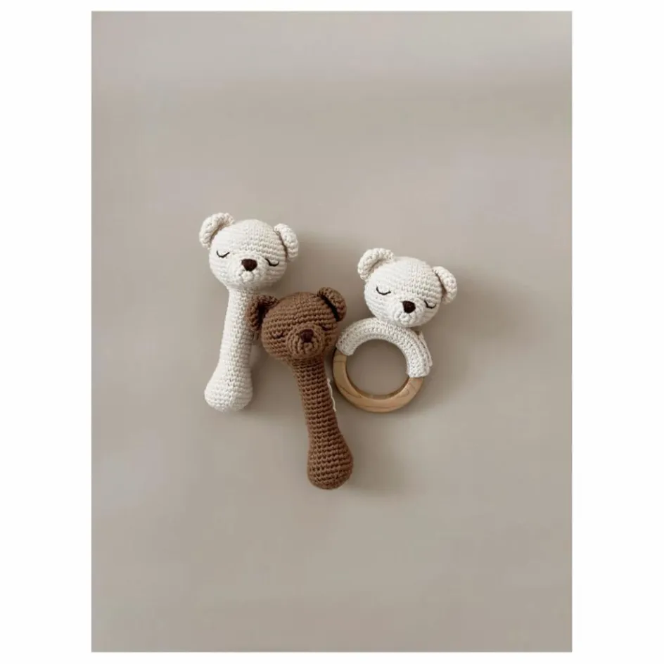 Discount Patti Oslo Anneau de dentition Ours Polaire | Blanc