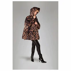 New Rainkiss Anorak Imperméable Dark Léopard | Marron