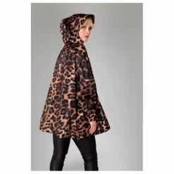 New Rainkiss Anorak Imperméable Dark Léopard | Marron