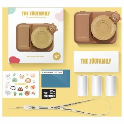 Clearance Appareil photo Zoo print - Ourson Jeux High-Tech