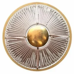 Honoré Applique 1 rond corde | Doré