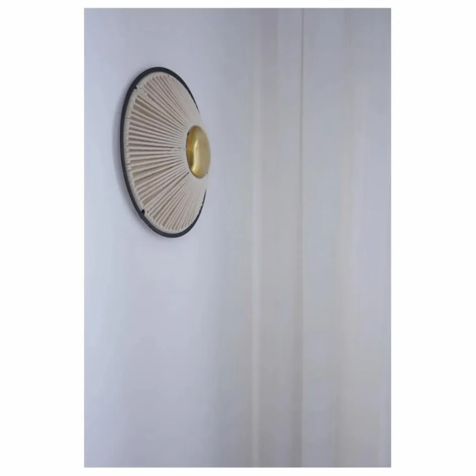 Honoré Applique 1 rond corde | Doré