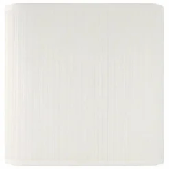 Outlet Applique Brera carrée en coton plissé | Luminaires