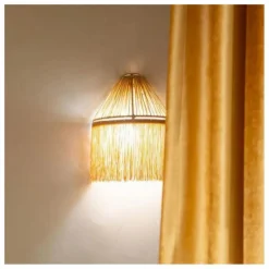 Honoré Luminaires*Applique en raphia |