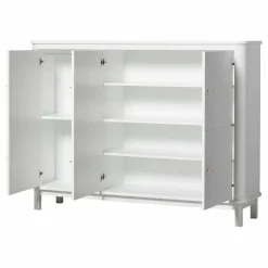 Oliver Furniture Armoire multi-rangement 3 portes en bouleau ||Enfant Armoires|Rangement Enfant