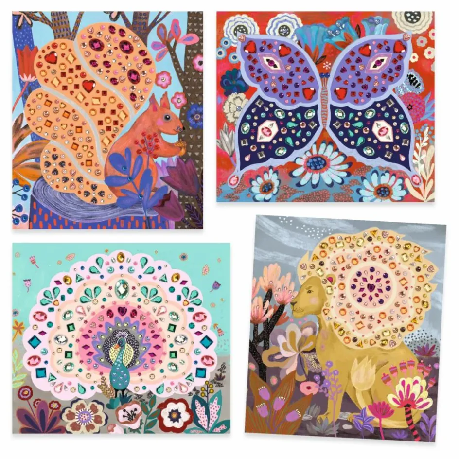 Djeco Loisirs Créatifs*Artistic Strass Beautés sauvages