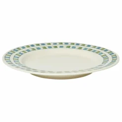 Best Assiette à dîner à damiers | Art De La Table