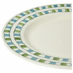 Best Assiette à dîner à damiers | Art De La Table