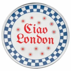 New Bitossi Assiette Ciao London | Bleu foncé
