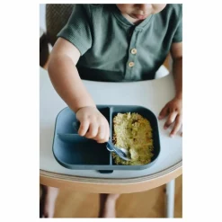 Béaba Puériculture|Vaisselle, Tétines*Assiette compartimentée en silicone |