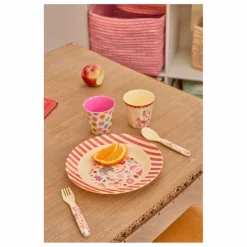 Enfant Rice Vaisselle Enfant*Assiette creuse en mélamine Fun Fair |