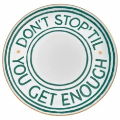 New Assiette Don't Stop | Art De La Table