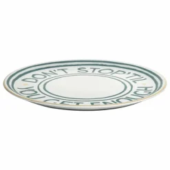 New Assiette Don't Stop | Art De La Table