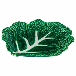 Outlet Bitossi Assiette en céramique blette Bietola | Vert