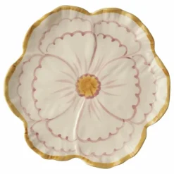 Assiette en céramique Fleur | Enfant Vaisselle Enfant|Art De La Table