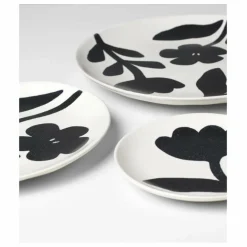 Broste Copenhagen Assiette en grès Flora || Art De La Table