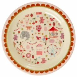 Enfant Rice Vaisselle Enfant*Assiette en mélamine Fun Fair |