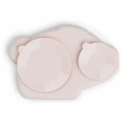 Hot Assiette en silicone avec ventouse Pigee | Premiers Repas|Puériculture