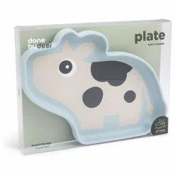 Done by deer Assiette en silicone avec ventouse Dotti || Premiers Repas|Puériculture