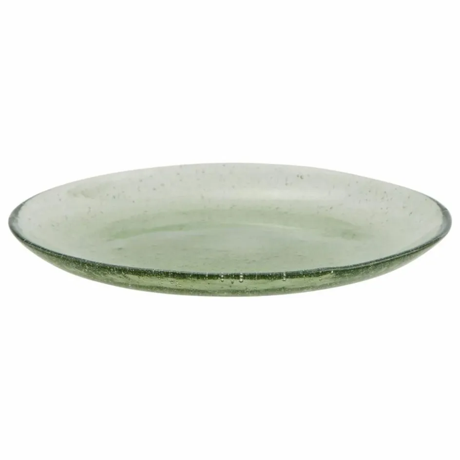 Madam Stoltz Art De La Table*Assiette en verre coloré |