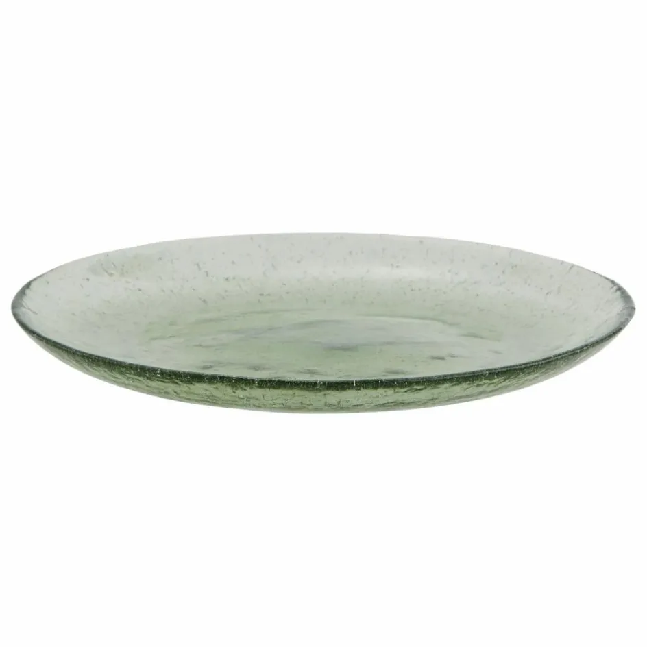 Madam Stoltz Art De La Table*Assiette en verre coloré |